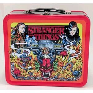 Stranger Things "The Gang" Metal Lunchbox Stranger Things Season 5 Lunchbox NEW